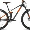 VTT Cube 2019 Stereo 120 TM 29 -Promos Vélos Route Store VTT Cube 2019 Stereo 120 TM 29 grey n orange